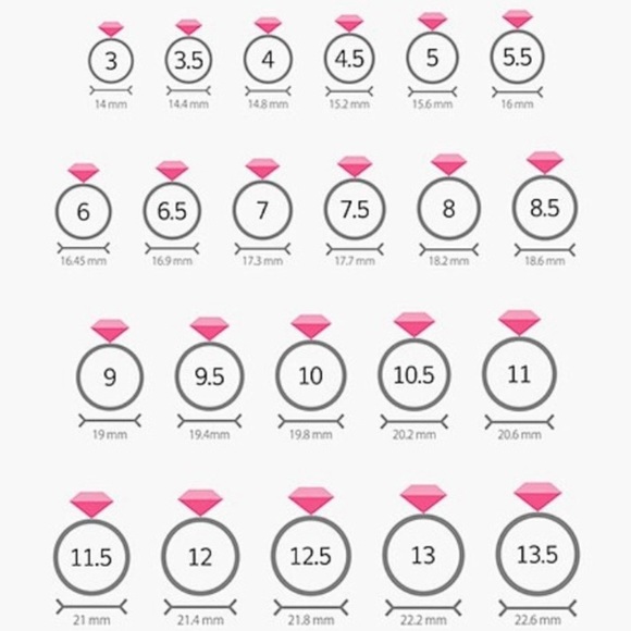 (2-13) 925 Sterling Silver Dainty & Delicate Cable Link Minimalist Chain Ring - Picture 4 of 7